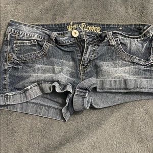 Shorts blue jeans